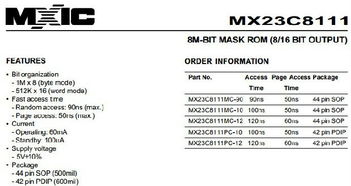 MX23C8111MC 嵌入式软件开发中的12位微控制器应用解析